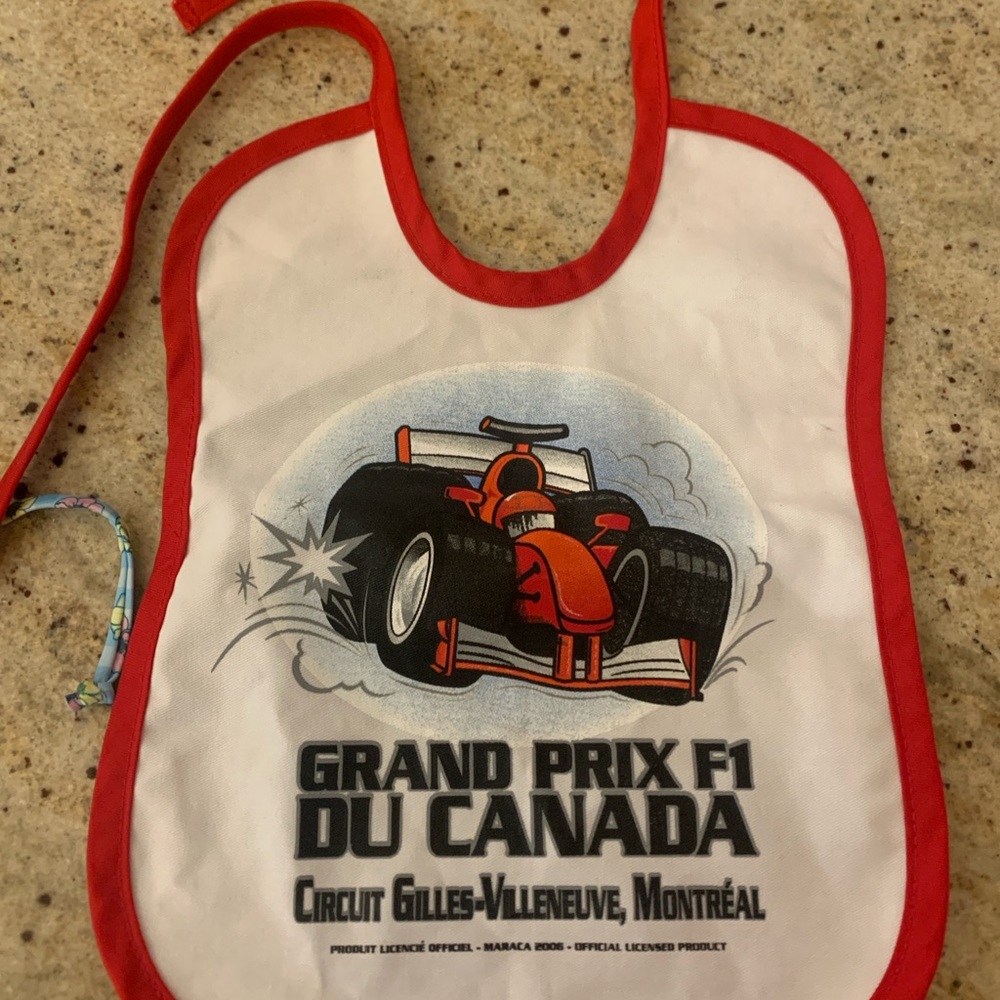 3 for $10- Formula 1 Racing Bib